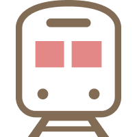 JRでお越しの方